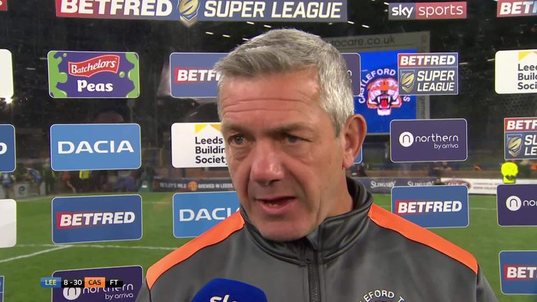 Castleford Tigers head coach Daryl Powell was pleased to see his side end their run of defeats.