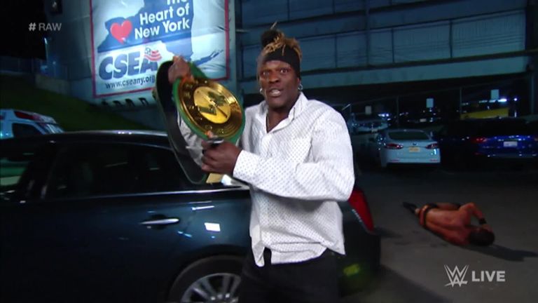 R-Truth is the reigning WWE 24/7 champion after Raw ended with him in possession of the championship