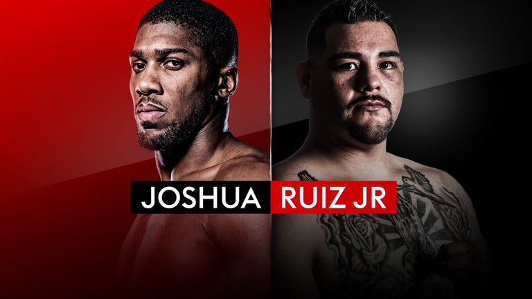 Anthony Joshua defends his world heavyweight titles against Andy Ruiz Jr