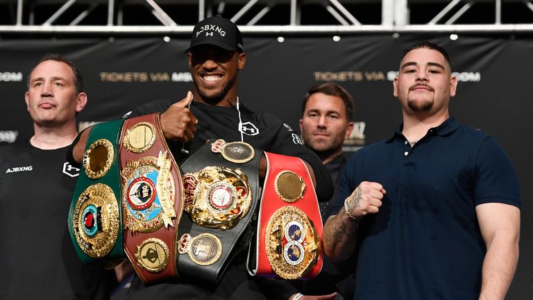 Joshua must firstly retain his titles before considering future plans