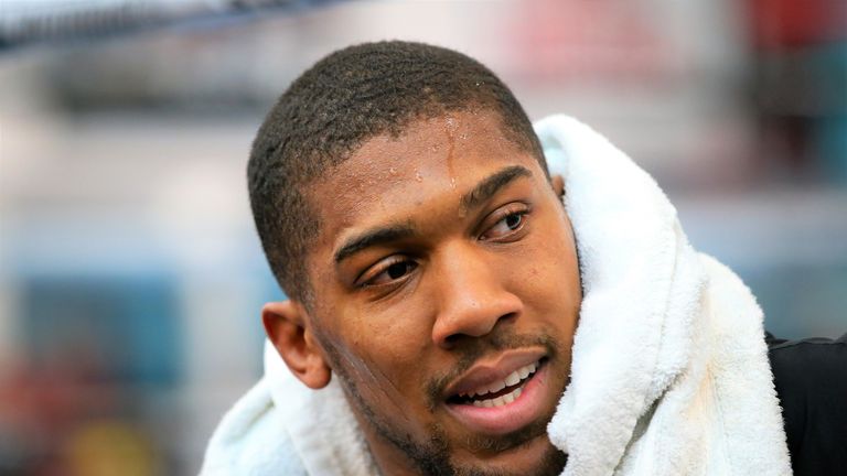 Anthony Joshua defends world titles against replacement opponent Andy Ruiz Jr