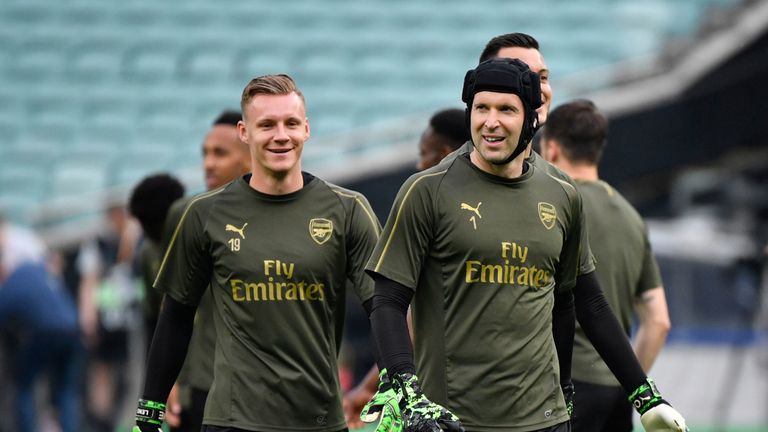 Petr Cech fue reemplazado la pasada temporada por Leno como el tapón de primera elección del Arsenal