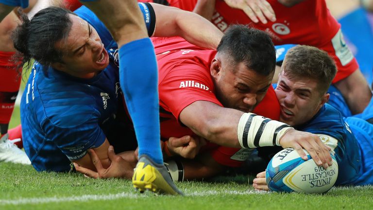 Saracens beat Leinster to win a record third European crown