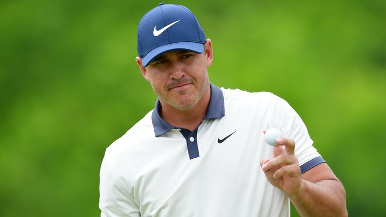 Brooks Koepka is two off the lead after day one