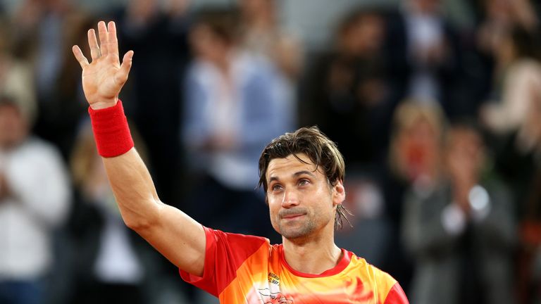 David Ferrer's career came to an end at La Caja Magica on Wednesday