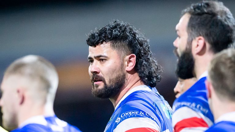 David Fifita was one of five try scorers for Wakefield against Widnes