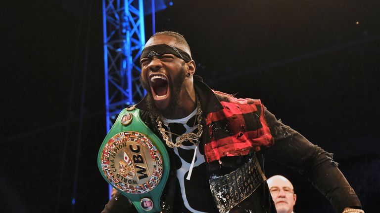 Deontay Wilder makes the next defence of WBC belt against Dominic Breazeale