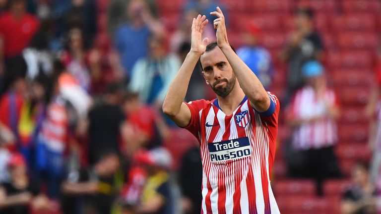 Diego Godin: Atletico Madrid defender to leave club this summer