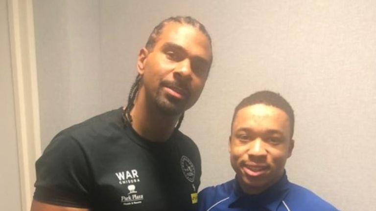 Look who's popped in to catch up with Joe Fraser. Hayemaker time!