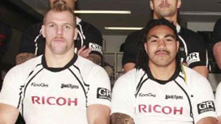 Haskell played alongside All Black Ma'a Nonu in Japan for the Ricoh Black Rams