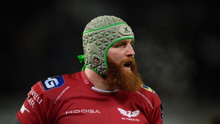 Jake Ball is back in the Scarlets team after recovering from injury