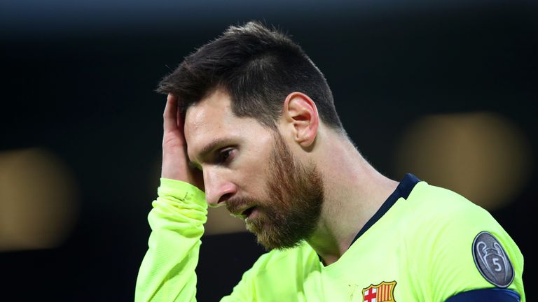 Lionel Messi was stopped by Liverpool in the Champions League semi-finals