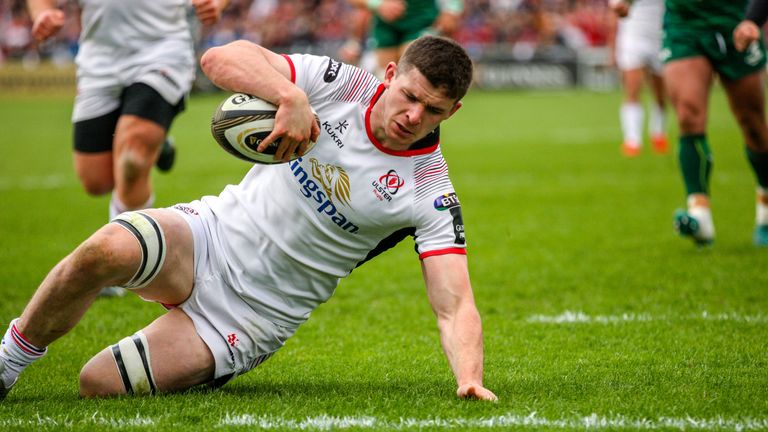 Timoney's try down the left touchline marked a superb start to the fixture for Ulster