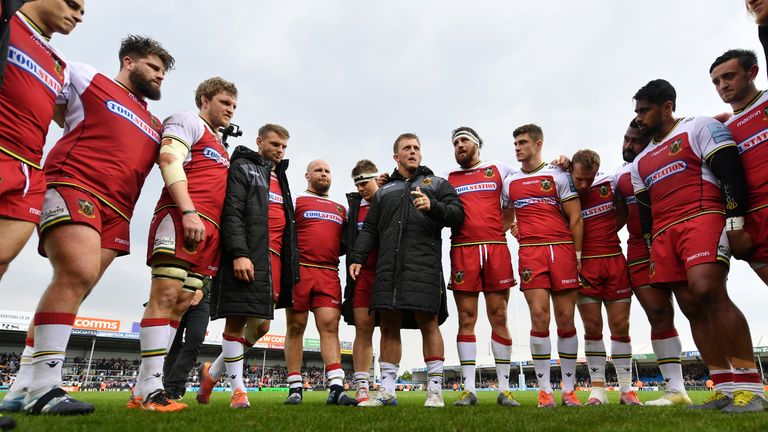 Northampton Saints went down to Exeter at Sandy Park, but made the playoffs anyway