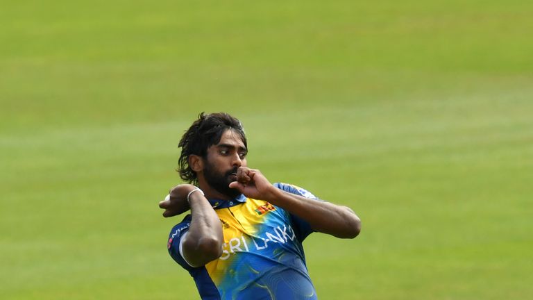 Nuwan Pradeep has taken 42 ODI wickets for his country