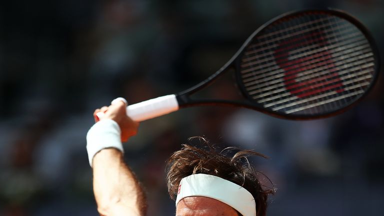 Federer has announced that he will participate at next week's Italian Open
