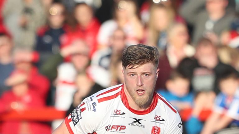 Danny Addy was among the try scorers for Hull KR at Salford