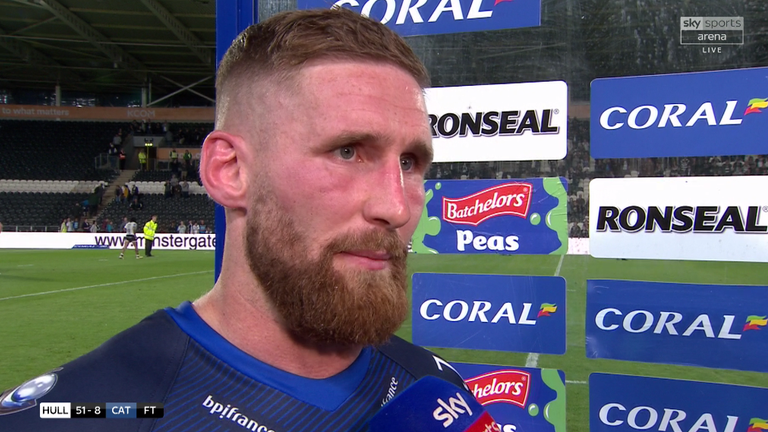 Sam Tomkins labelled Catalans' second-half display as 'disgusting'