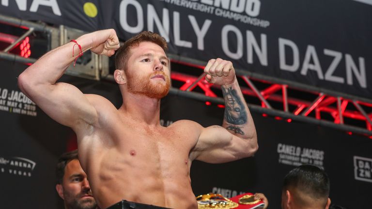 Canelo vs Jacobs: Saul 'Canelo' Alvarez's unification ...