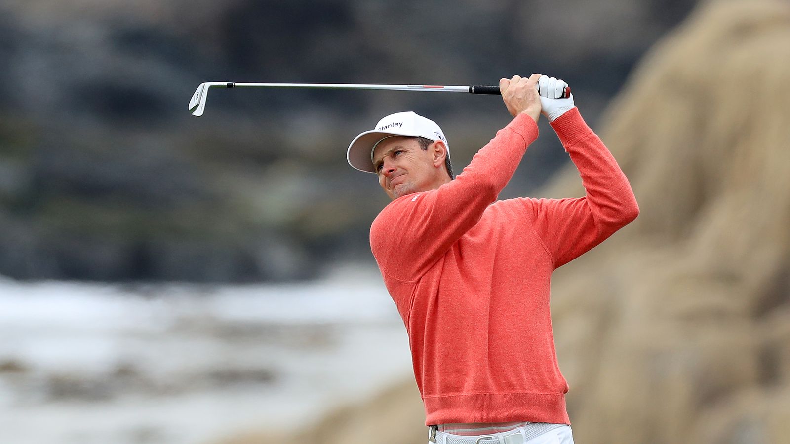US Open Justin Rose birdies last three holes to lead at Pebble Beach