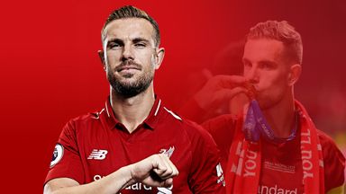 Liverpool captain Jordan Henderson led the team to Champions League glory