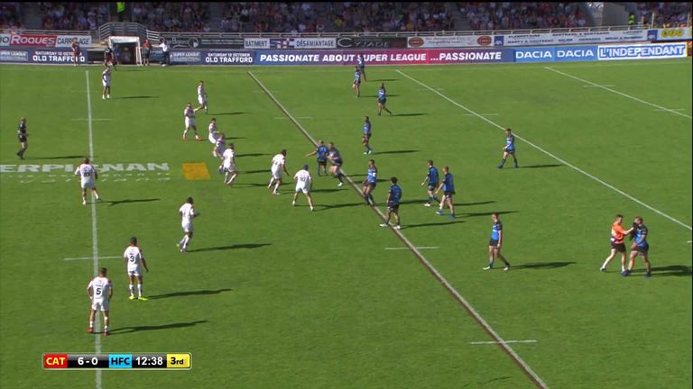 Highlights from the Betfred Super League clash between Catalans Dragons and Hull FC