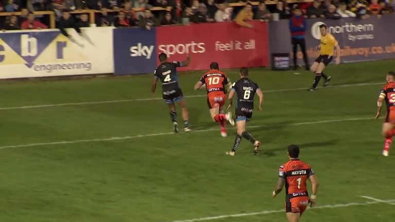 Watch the best of the action from Castleford's win over Huddersfield