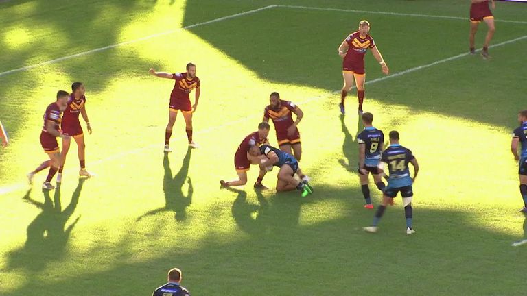 Watch match highlights as Wigan continued their good form with a 38-22 win over Huddersfield