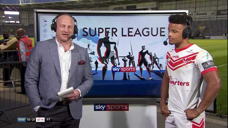 Regan Grace shares his thoughts on St Helens' victory over Warrington