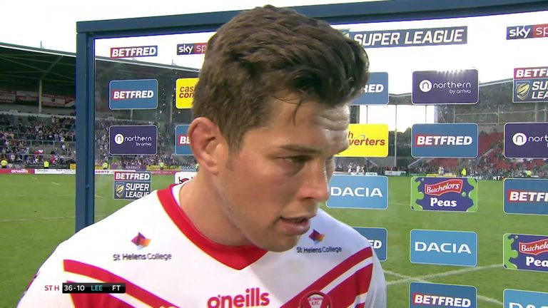 Louie McCarthy-Scarsbrook has called on St Helens to go from strength to strength after standing up to Leeds to win 36-10