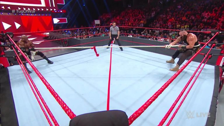 Braun Strowman and Bobby Lashley squared off in a battle of brute strength on Raw last week