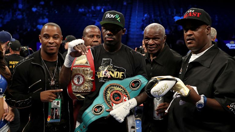 Andrew Tabiti's undefeated career has been guided by Floyd Mayweather Sr