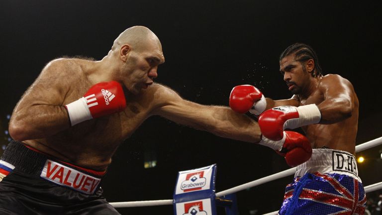 The 'Hayemaker' tamed the 'Beast from the East' Nikolai Valuev to win the WBA heavyweight title after conquering the cruiserweight division