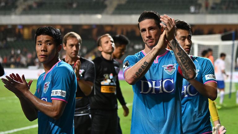 Torres is currently in Japan with Sagan Tosu