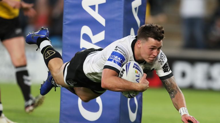 Jamie Shaul opened the scoring for Hull FC