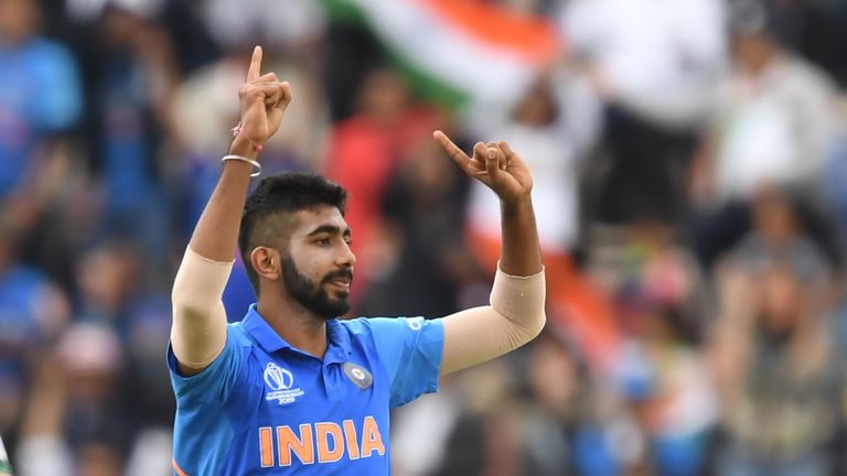 India seamer Jasprit Bumrah took two early wickets against South Africa