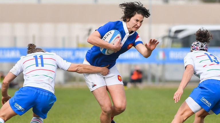 Jessy Tremouliere inspired France to a stunning Super Series win over New Zealand