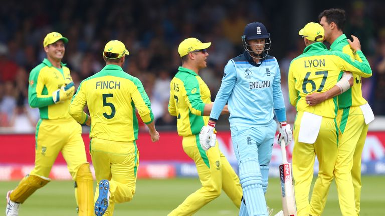 Back-to-back defeats for England as Australia earned a 64-run win at Lord's