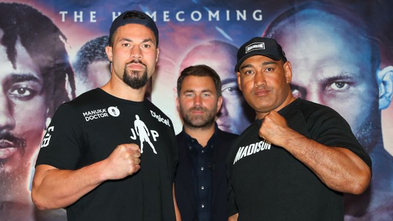 Parker takes on Alex Leapai in early hours of Sunday morning, live on Sky Sports