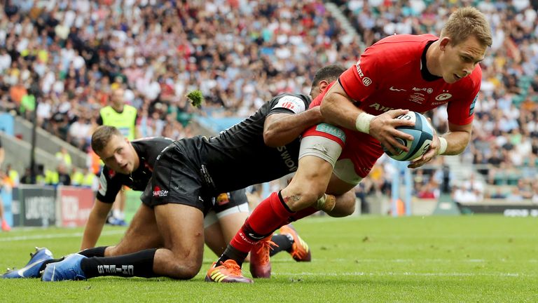 Liam Williams' try was an immediate Saracens riposte to going 11 points down