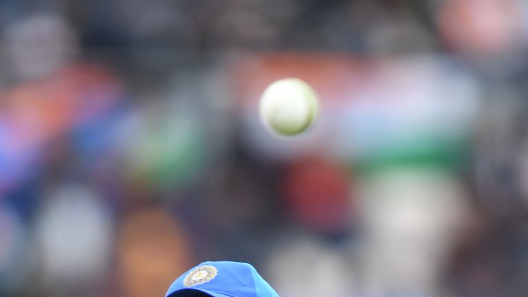 MS Dhoni has been asked to remove the military insignia from his wicketkeeping gloves
