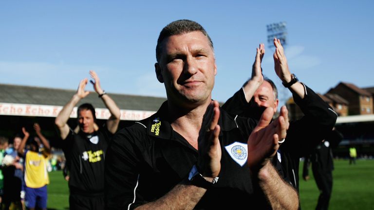 Pearson guided Leicester to promotion from League One in 2009