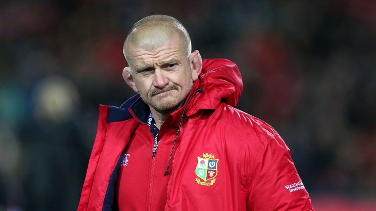 Rowntree worked as forwards coach for the British and Irish Lions in 2013 and 2017 