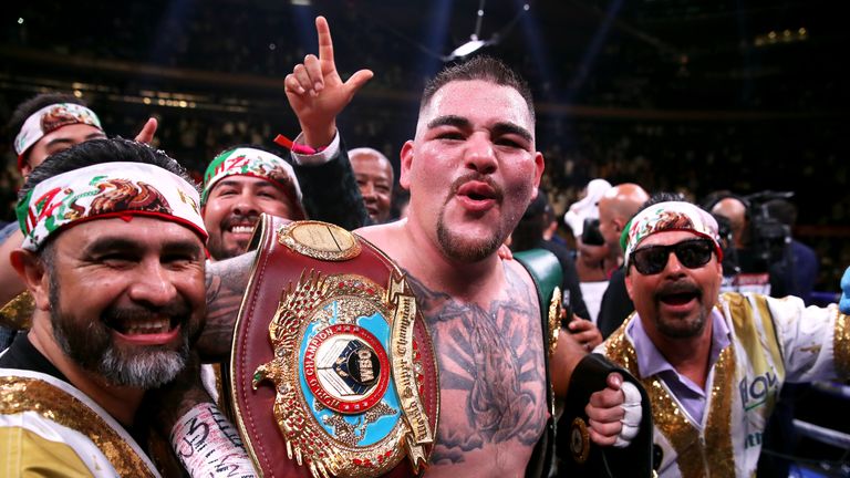 Andy Ruiz Jr became the first-ever Mexican-American heavyweight champion with his win on Saturday