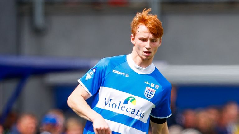 Van den Berg has represented the Netherlands at U19 level