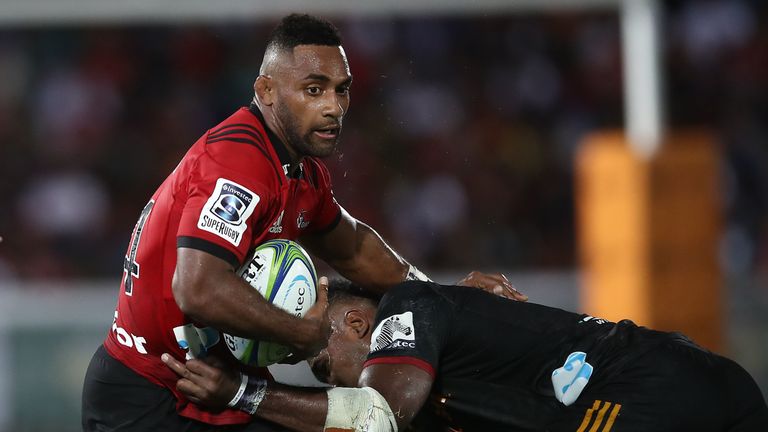 Sevu Recce was one of the Crusaders' try-scorers