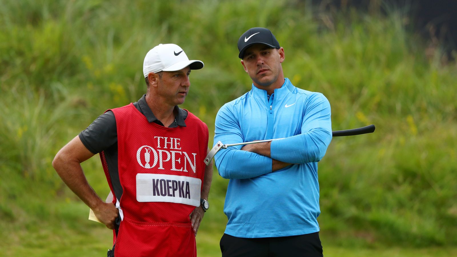 The Open Brooks Koepka slams his putting after 'hitting it best