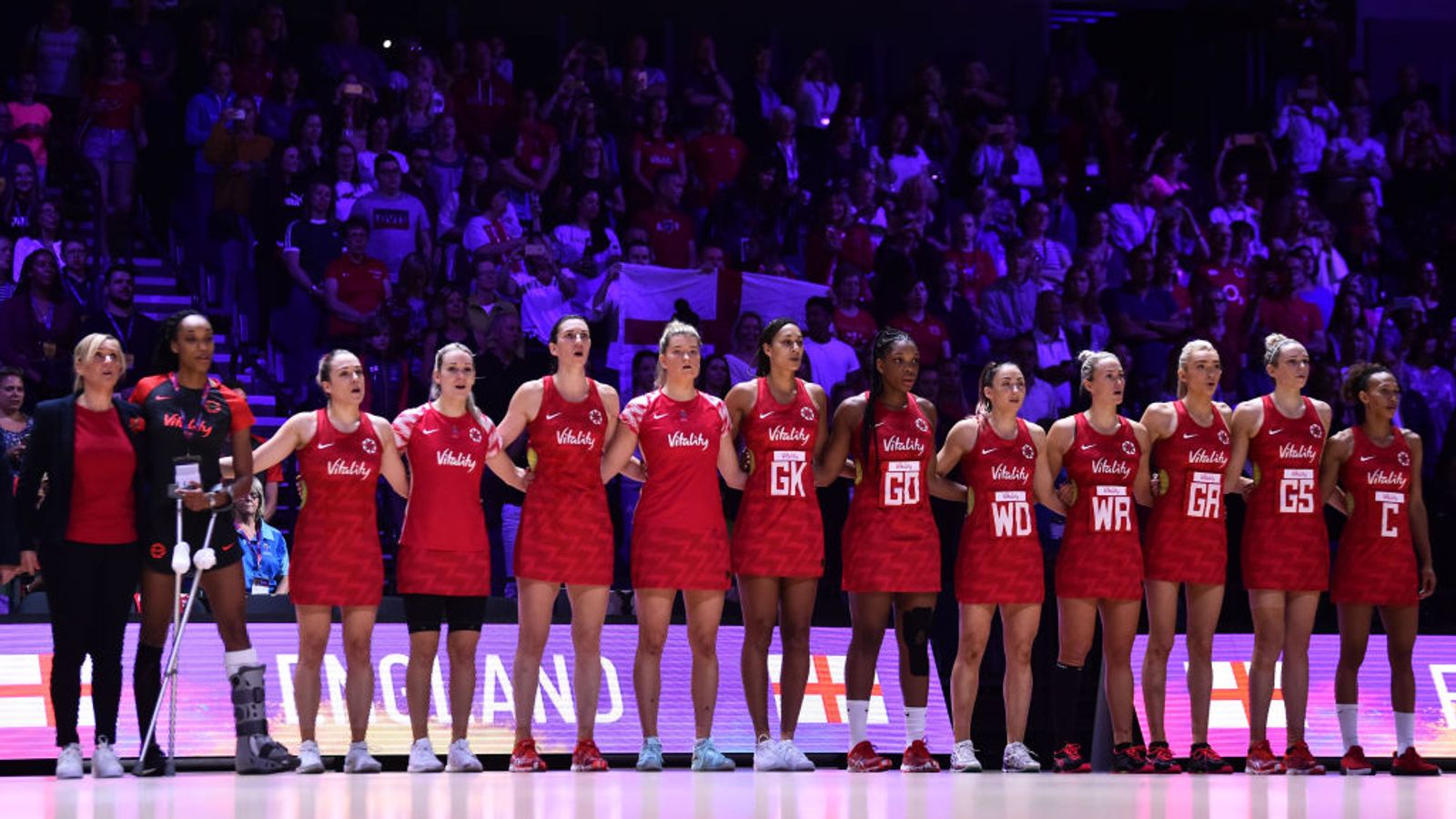 Vitality Netball Word Cup Vitality Roses will show what they are made