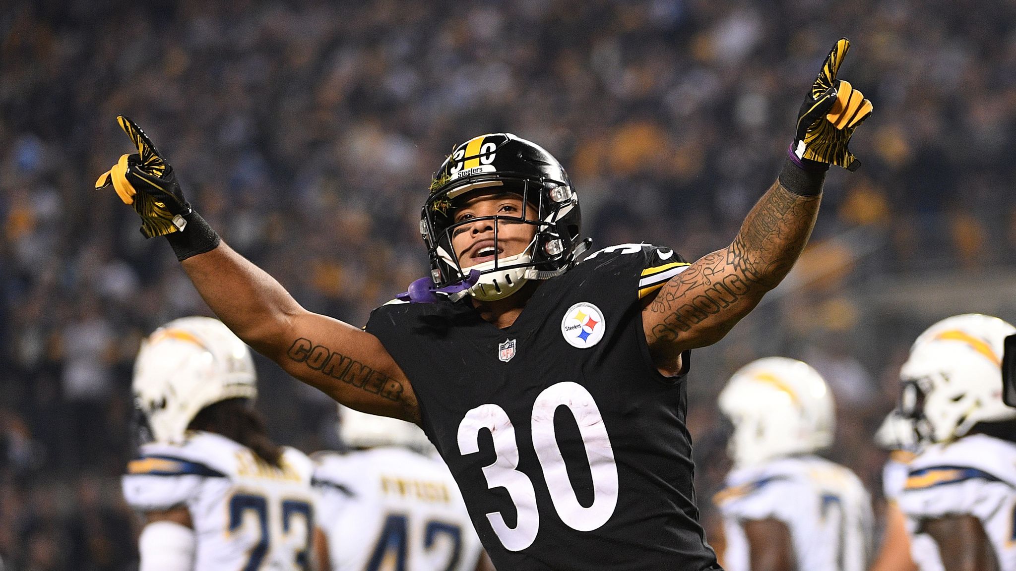 James Conner doesn't want to leave Steelers: 'I'm Pittsburgh through and  through'