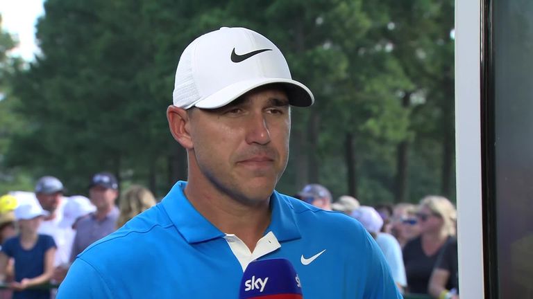 Brooks Koepka celebrates being top of the FedExCup standings and on top of the world after his classy three-shot victory at the FedEx St. Jude Invitational.